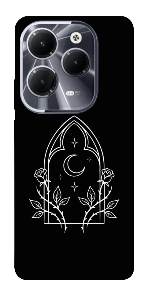 Чехол Gothic roses для Infinix Hot 40