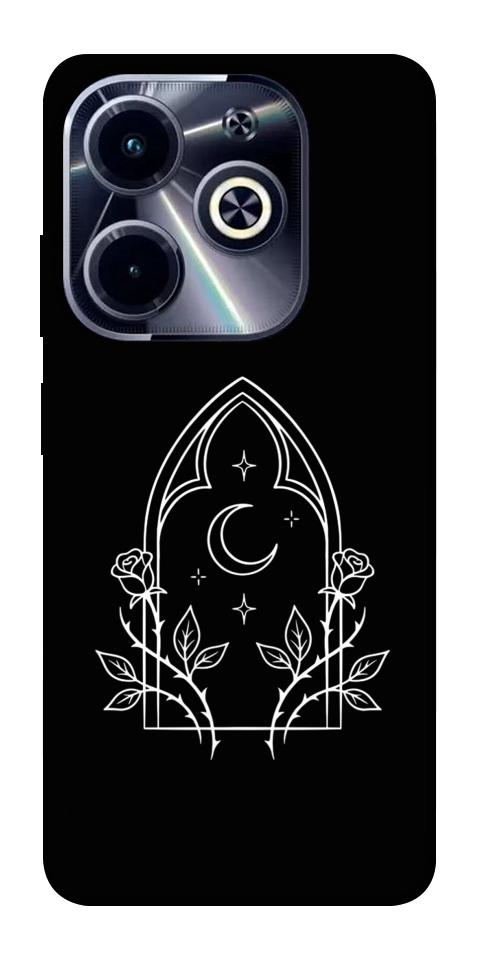 Чехол Gothic roses для Infinix Hot 40i