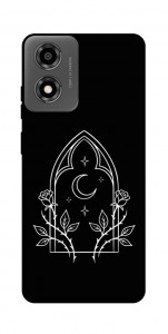 Чехол Gothic roses для Motorola Moto E14