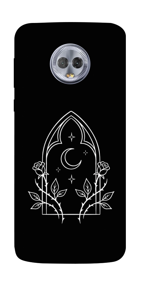 Чохол Gothic roses для Motorola Moto G6 Plus
