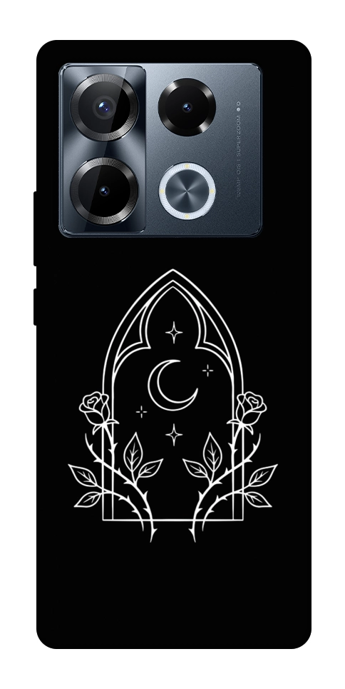 Чехол Gothic roses для Infinix Note 40 Pro 4G
