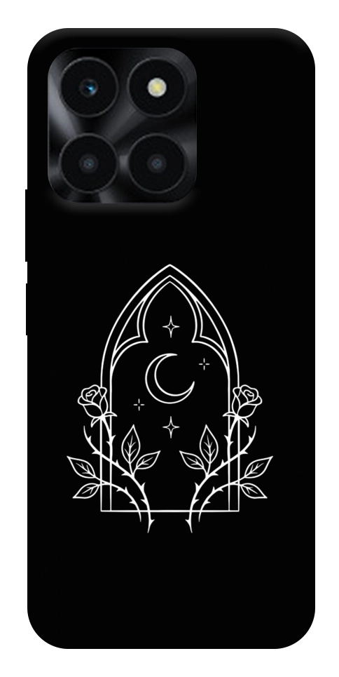 Чехол Gothic roses для Huawei Honor X6a