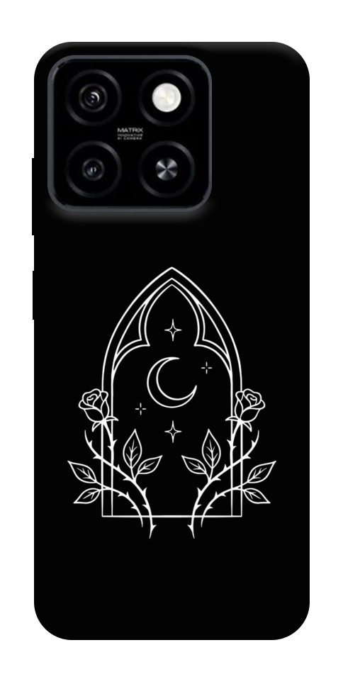 Чехол Gothic roses для ZTE Blade A55 4G