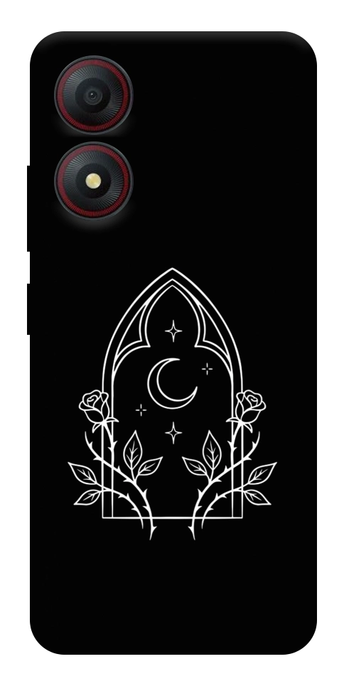 Чехол Gothic roses для ZTE Blade A34 4G