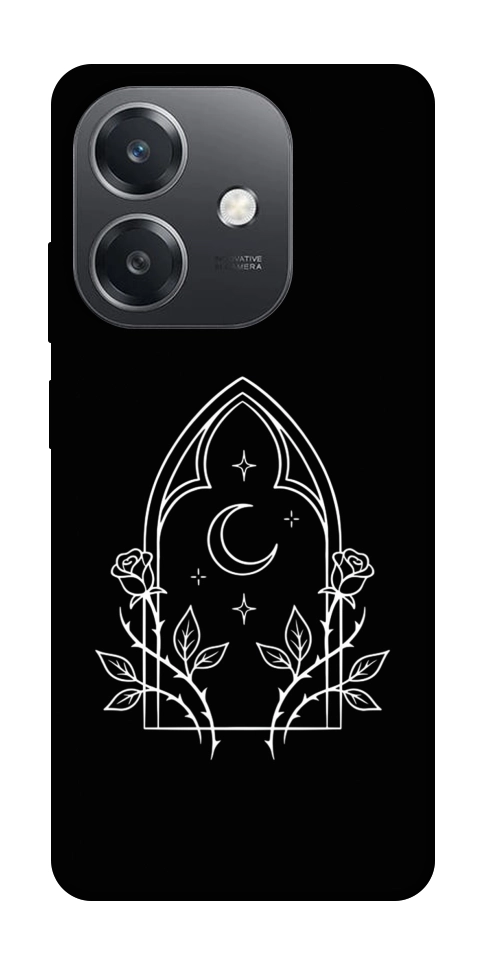Чехол Gothic roses для Oppo A3 4G
