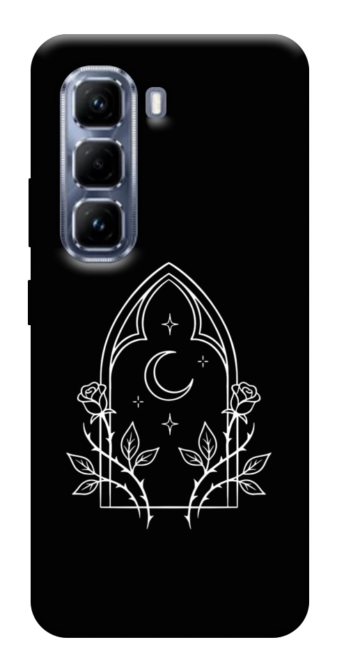 Чехол Gothic roses для Infinix Hot 50 Pro