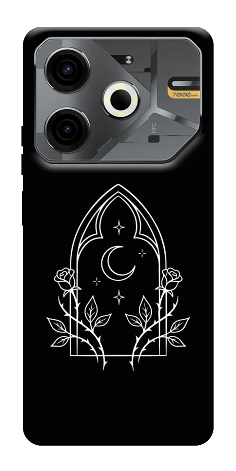 Чохол Gothic roses для TECNO Pova 6 Neo (LI6)