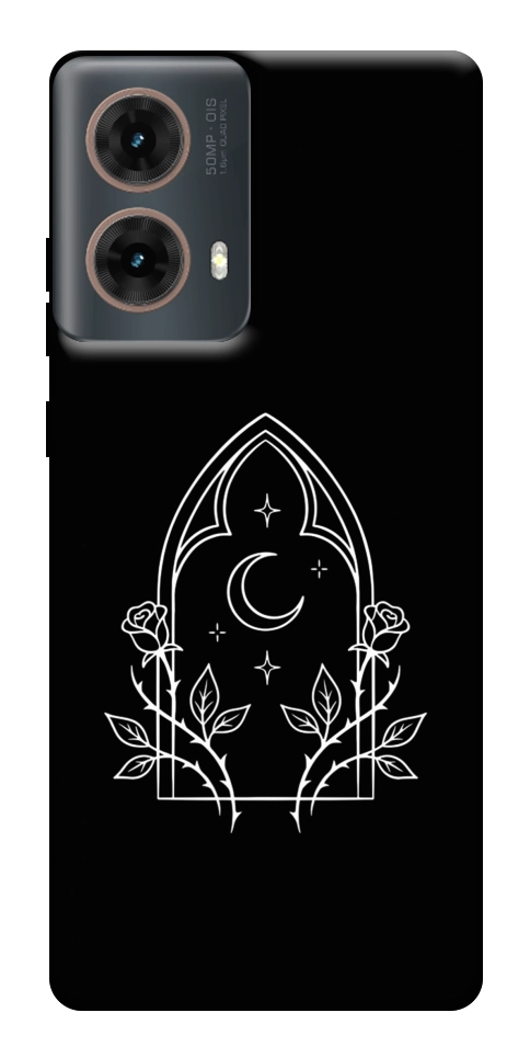 Чехол Gothic roses для Motorola Moto G85