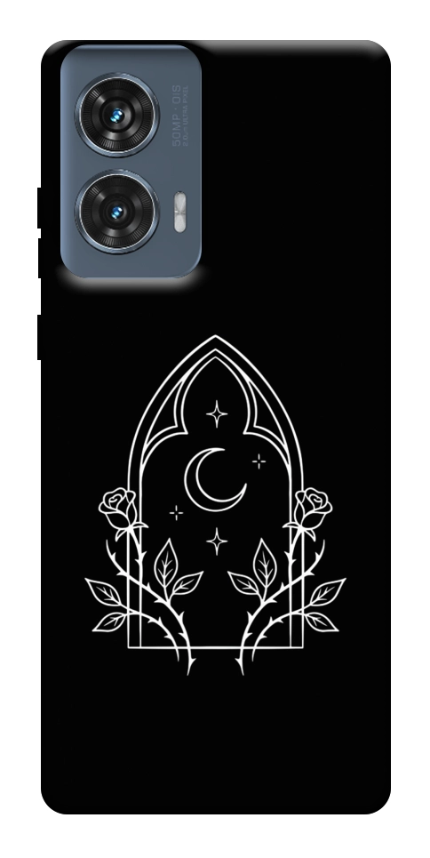 Чехол Gothic roses для Motorola Edge 50 Fusion