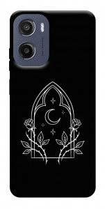Чехол Gothic roses для Motorola Moto E15