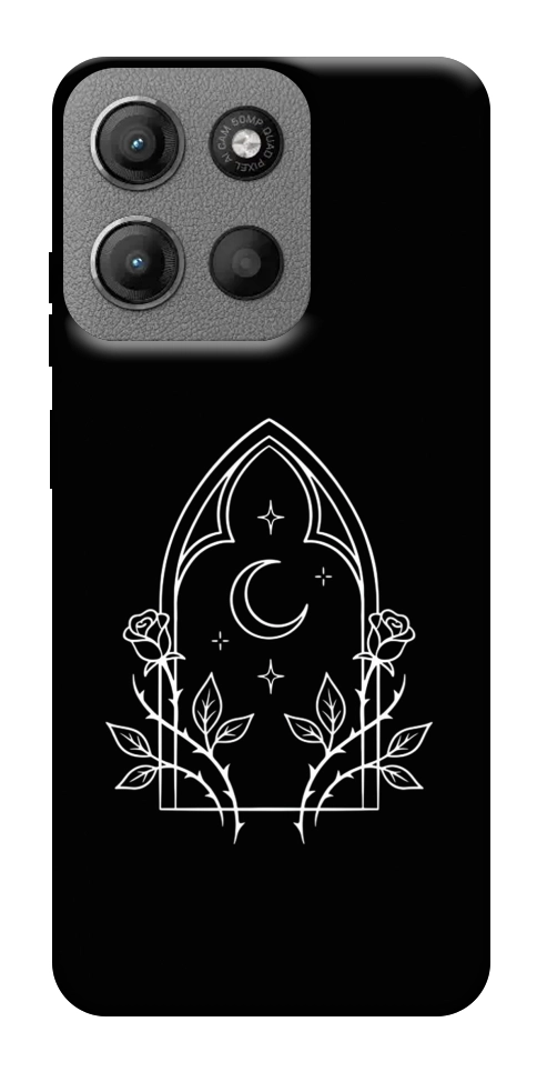 Чохол Gothic roses для Motorola Moto G15 4G