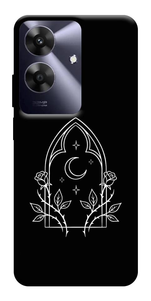 Чехол Gothic roses для Realme Note 60
