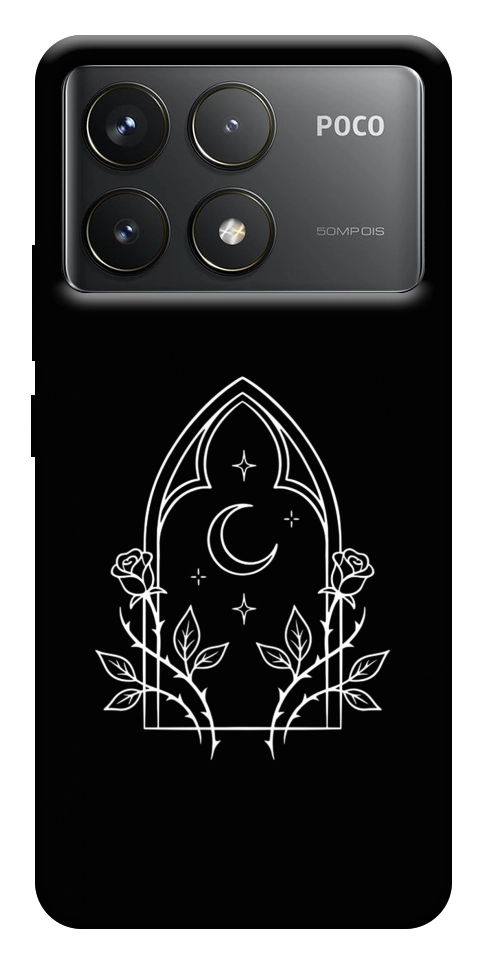 Чохол Gothic roses для Xiaomi Poco F6 Pro