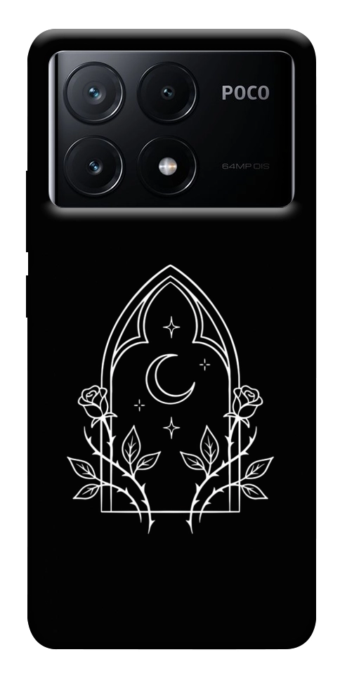 Чехол Gothic roses для Xiaomi Poco X6 Pro