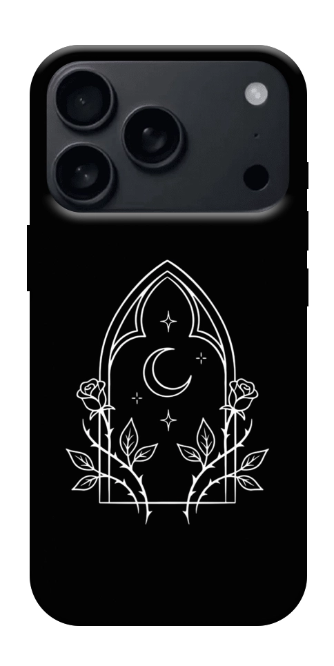 Чехол Gothic roses для iPhone 17 Pro