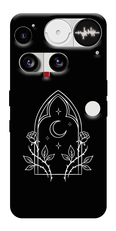 Чехол Gothic roses для Nothing Phone (3)