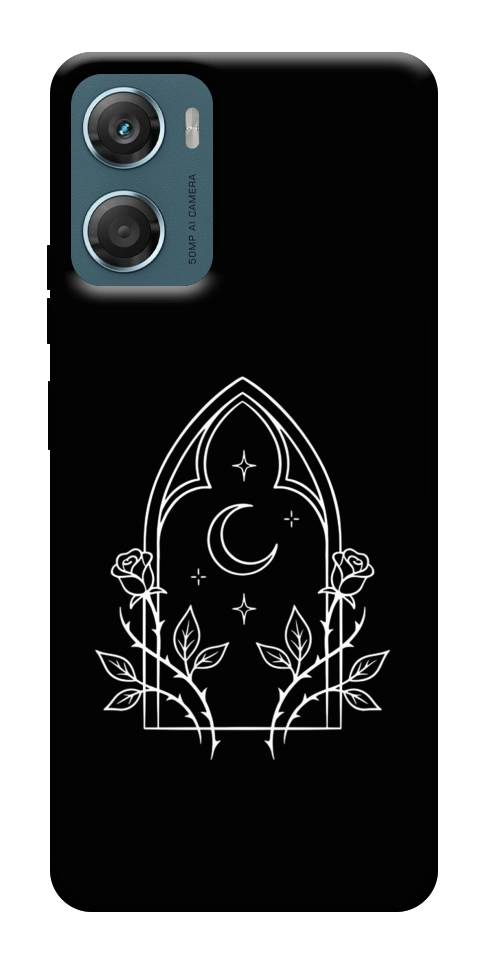 Чехол Gothic roses для Motorola Moto G06