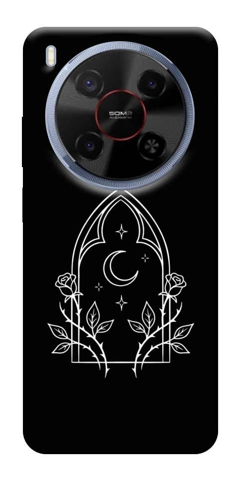 Чехол Gothic roses для ZTE Nubia V70 Max