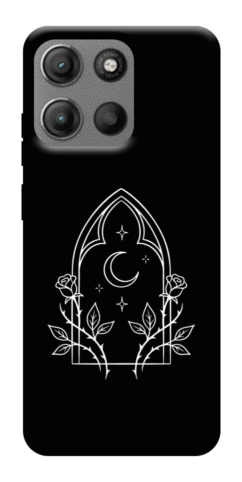 Чехол Gothic roses для Motorola Moto G15 Power
