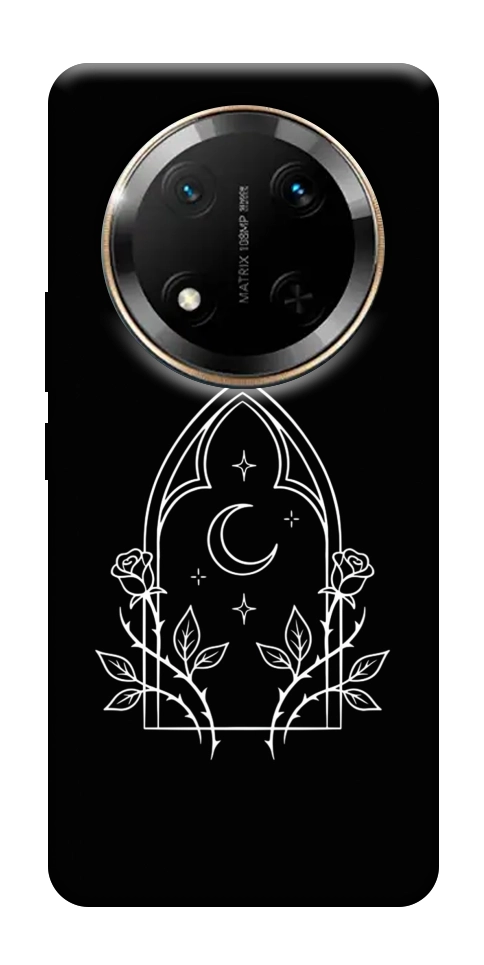 Чехол Gothic roses для Huawei Honor X9c