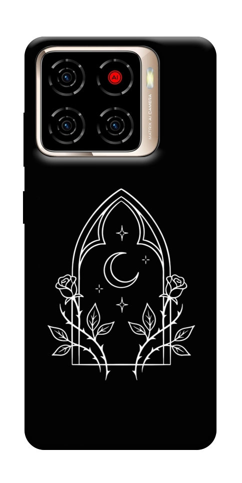 Чехол Gothic roses для ZTE Blade A56