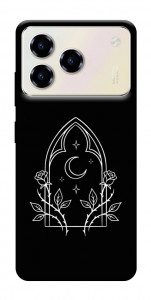 Чехол Gothic roses для ZTE Blade A76 4G