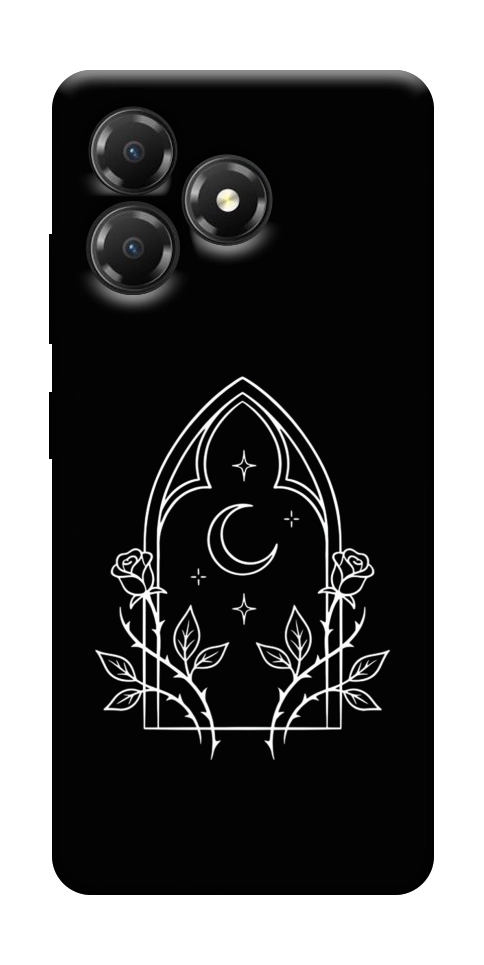 Чехол Gothic roses для ZTE Blade A36