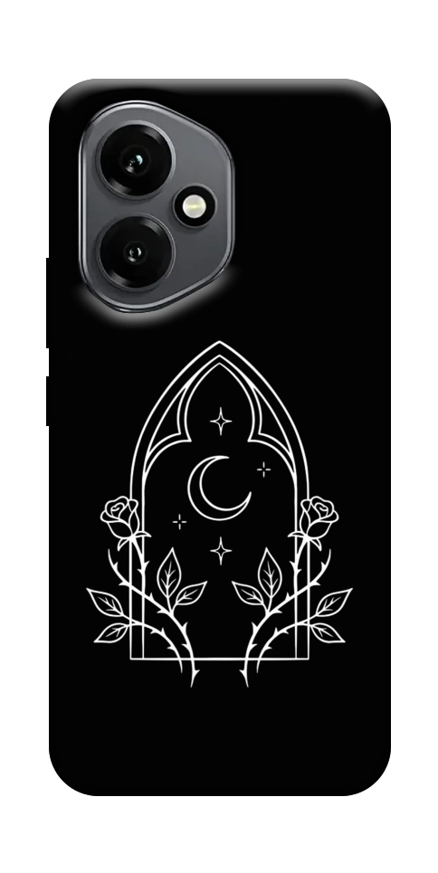 Чехол Gothic roses для Huawei Honor 400