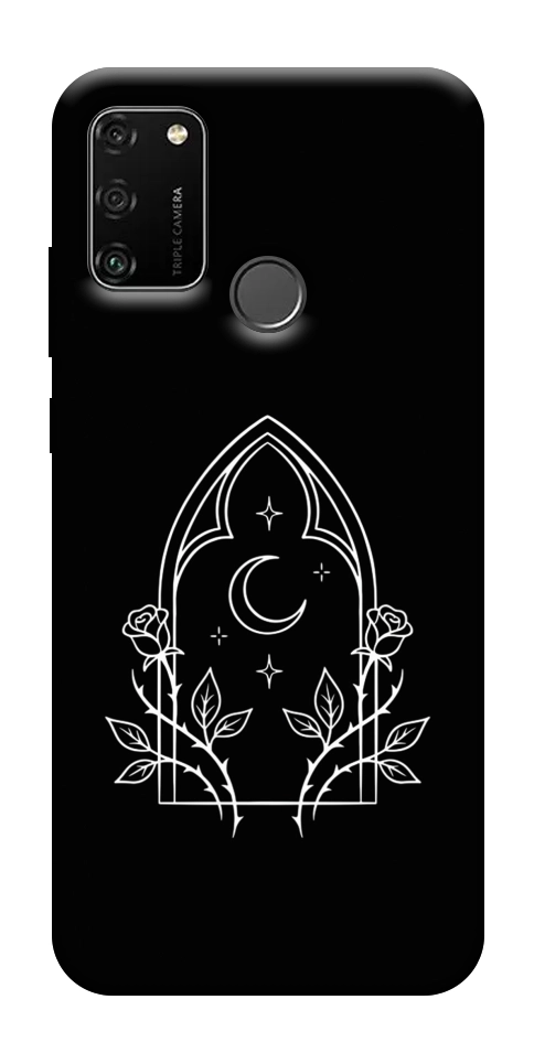 Чохол Gothic roses для Huawei Honor 9A