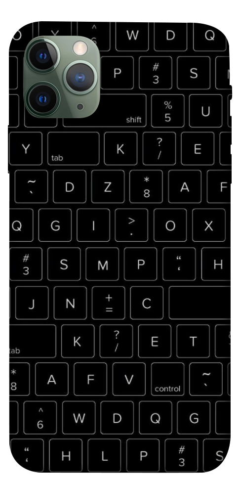 Чехол Keyboard для iPhone 11 Pro Max