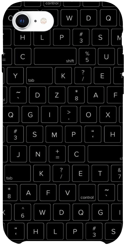Чохол Keyboard для iPhone SE (2020)