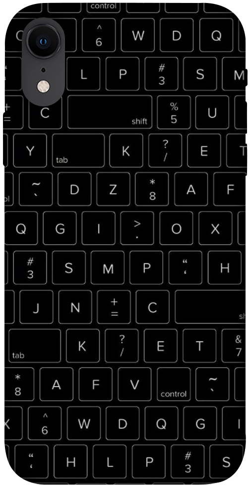 Чехол Keyboard для iPhone XR