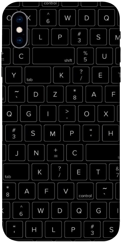 Чохол Keyboard для iPhone X