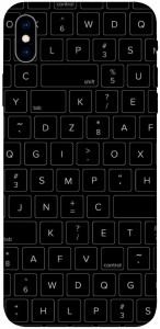 Чехол Keyboard для iPhone XS Max