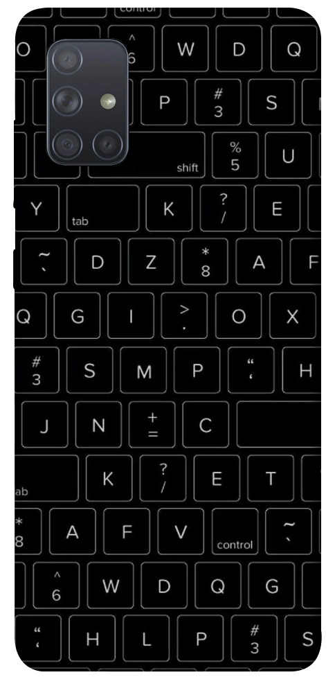 Чехол Keyboard для Galaxy A71 (2020)