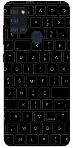Чехол Keyboard для Galaxy A21s (2020)