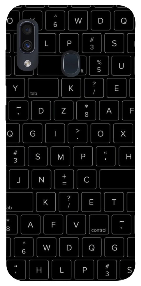Чехол Keyboard для Galaxy A30 (2019)