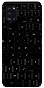 Чехол Keyboard для Galaxy A31 (2020)