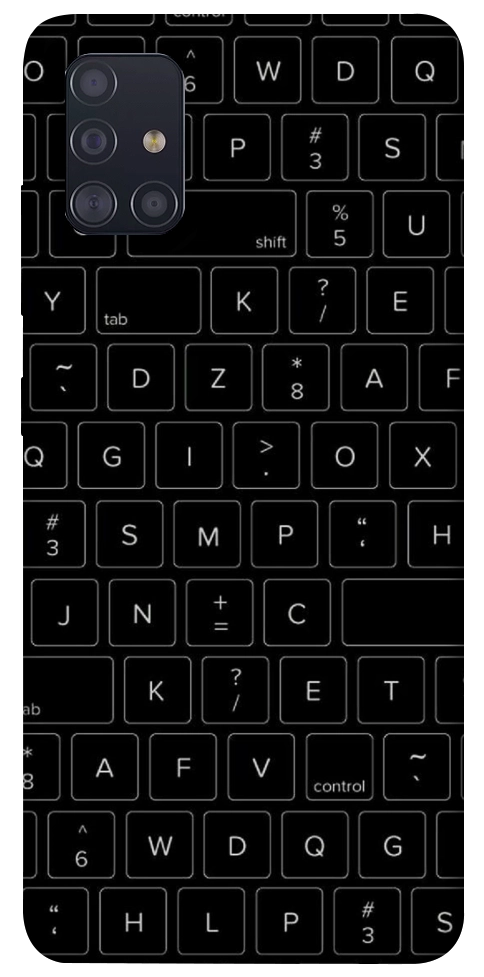 Чохол Keyboard для Galaxy A51 (2020)