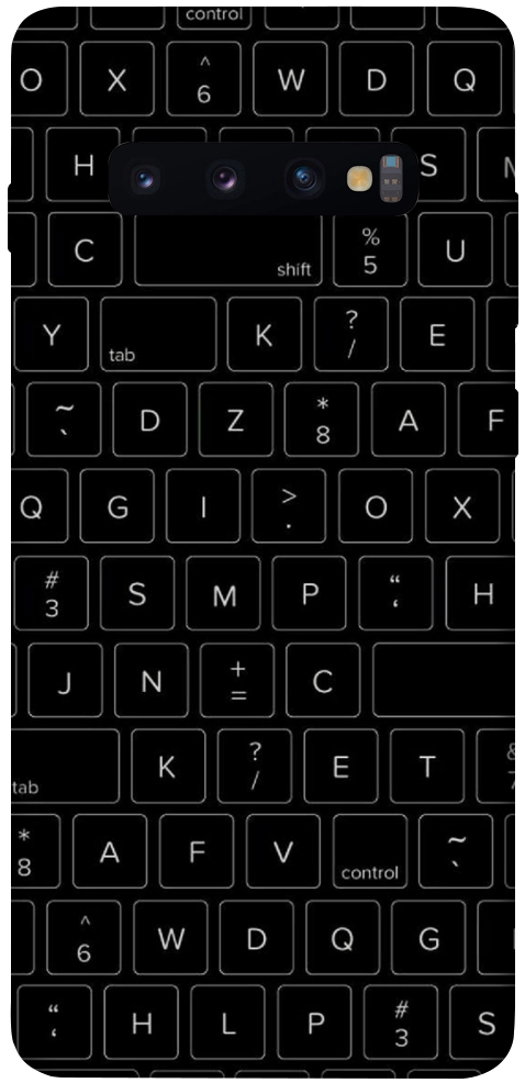 Чехол Keyboard для Galaxy S10 Plus (2019)