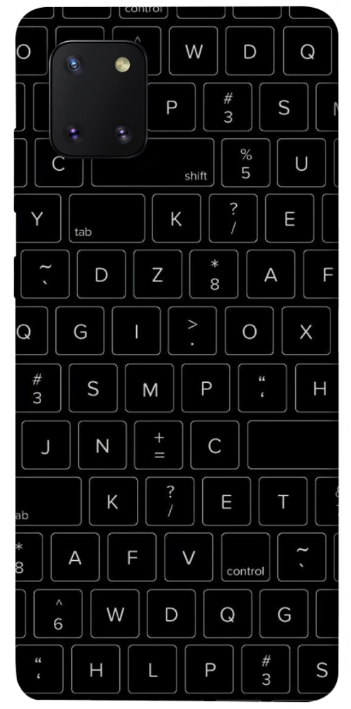 Чехол Keyboard для Galaxy Note 10 Lite (2020)