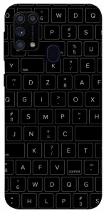 Чехол Keyboard для Galaxy M31 (2020)