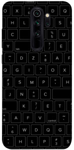 Чехол Keyboard для Xiaomi Redmi Note 8 Pro
