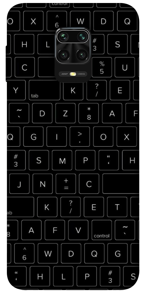 Чехол Keyboard для Xiaomi Redmi Note 9 Pro