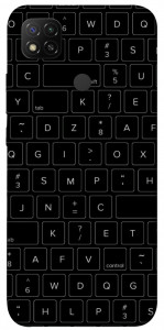 Чехол Keyboard для Xiaomi Redmi 9C