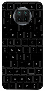 Чехол Keyboard для Xiaomi Redmi Note 9 Pro 5G