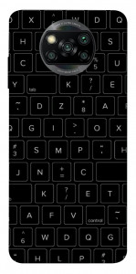 Чохол Keyboard для Xiaomi Poco X3 Pro