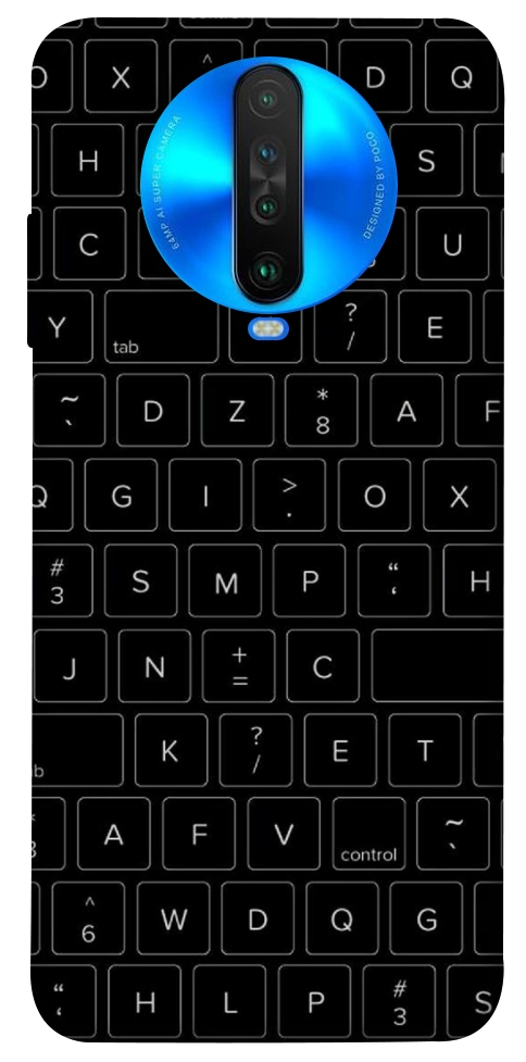 Чехол Keyboard для Xiaomi Poco X2