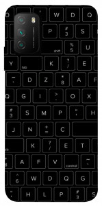 Чехол Keyboard для Xiaomi Poco M3