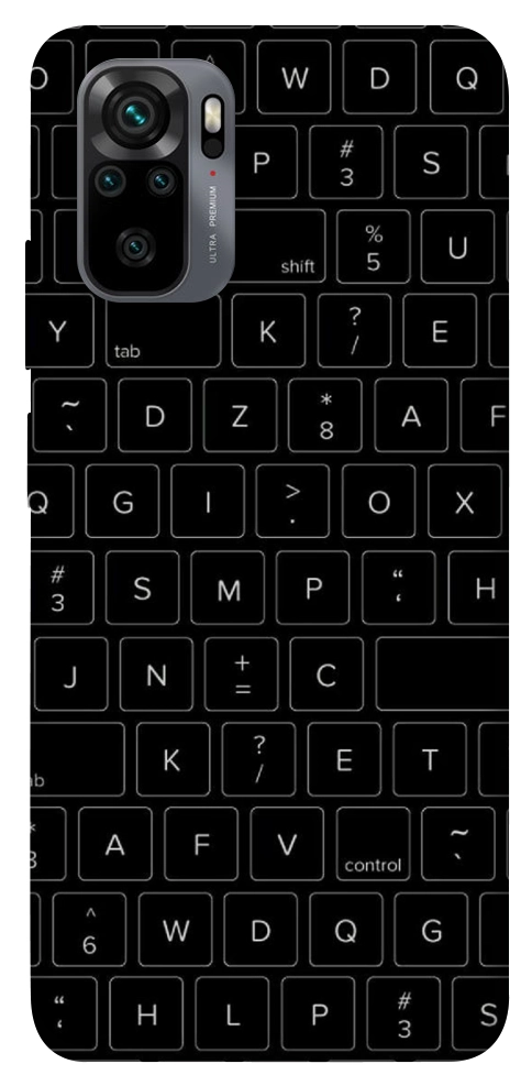 Чехол Keyboard для Xiaomi Redmi Note 10
